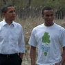 President Obama and Chris Jackson